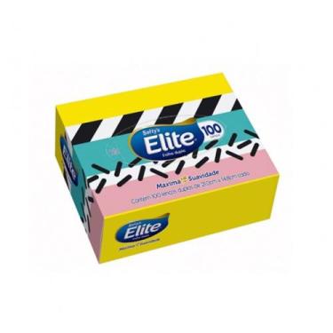Imagem de Lenço de Papel Elite Softy's folhas Duplas 100 unidades