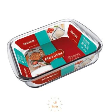 Imagem de Travessa Quadrada Vidro 1,8L Nadir Forno Freezer Marinex - Nadir Figue