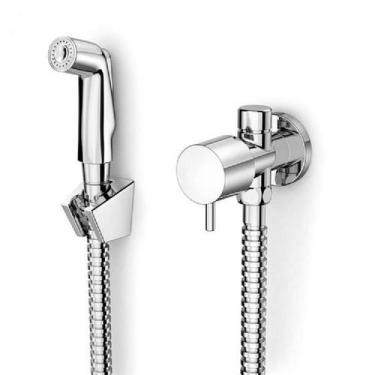 Imagem de Ducha Higienica para Banheiro Cromada Com Derivaçao Cromado Celite - C