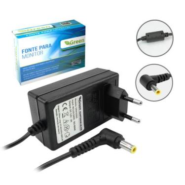 Imagem de Fonte Externa Bivolt 12v 3amp  - GREEN