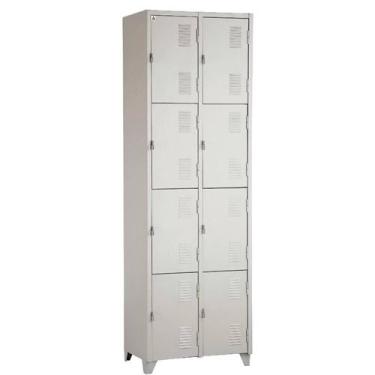Imagem de Armário de aço 8 portas pequenas locker - MOVEIS VITORINO