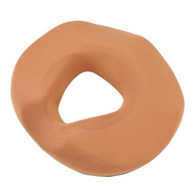 Imagem de Almofada de Assento de Rosquinha, Almofada de Espuma de Memória, Formato Em U Portátil para Conforto do Cóccix Com Capa Lavável, Leve para Escritório, Viagens (Laranja)