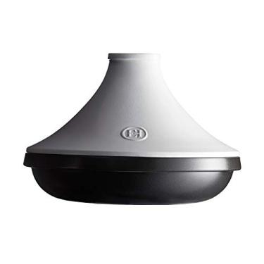 Imagem de Emile Henry Delight - tagine de cerâmica, 4 litros, ardósia com branco