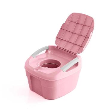 Imagem de Troninho Infantil Redutor Pinico Ploc Rosa Voyage