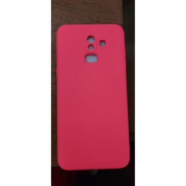 Imagem de Capa Capinha Samsung Galaxy J8 Protege Câmera Silicone Aveludada - Cap