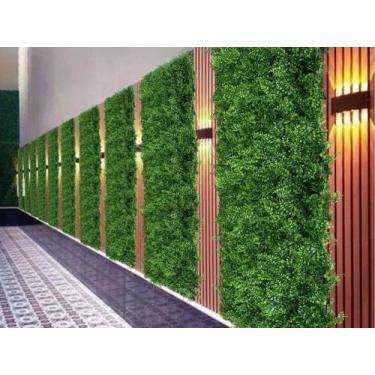 Imagem de 25 Placas de Alta Qualidade Plantas Artificiais para Jardim Vertical I