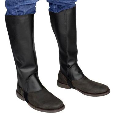 Imagem de Perneira Sintética SV3292 - Preta - Selaria Vertentes, Preto, GG