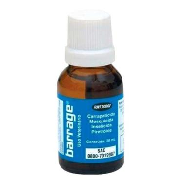 Imagem de Barrage Zoetis Frasco 20ml - Carrapaticida, Mosquicida, sarna