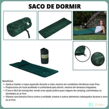 Imagem de Saco de Dormir FA Maringá  Solteiro - Ideal para Pesca - Acampamento -