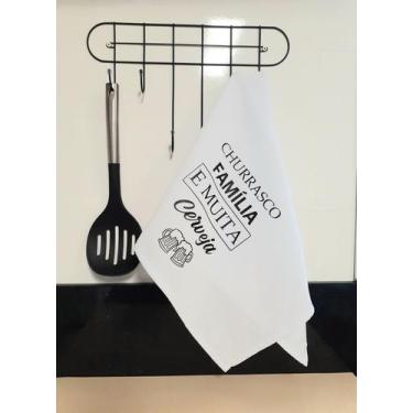 Imagem de PANO DE PRATO/COPA PERSONALIZADO. 100% algodão, tam. 50x75cm - Dona Li