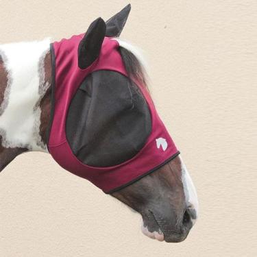 Imagem de Máscara Proteção Uv Anti Moscas Cavalo Potro De Lycra  - Pk Pets, rosa