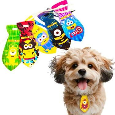 Imagem de 30 Gravatinhas Personagens Pet Shop Cão e Gato Banho Tosa - MIMO SHOW