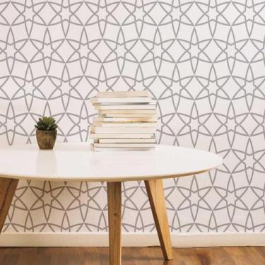 Imagem de Papel De Parede Adesivo Marroquino Estrela N05264 0,58X3,00M - Adesivo