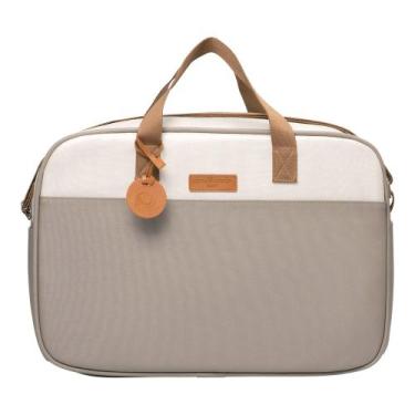 Imagem de Bolsa Maternidade Grande Pirulitando Petit Cinza - Pirulitando Baby, C