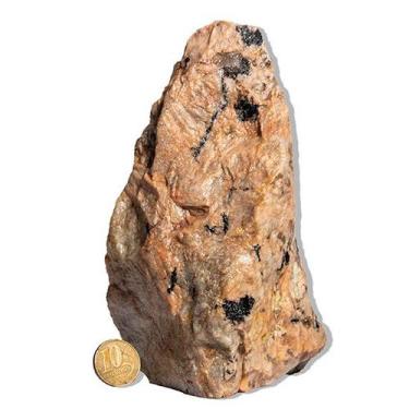Imagem de 01 Turmalina Preta no Feldspato Pé Serrado 1 a 2Kg +- 17cm C - Cristai