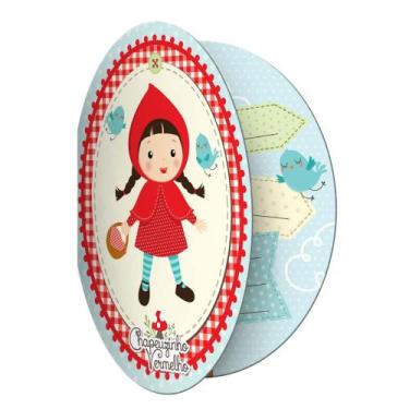 Imagem de Convite Festa Chapeuzinho Vermelho- Pacote com 8 unidades - Junco