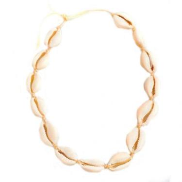 Imagem de Colar choker ajustavel buzios natural concha - Atelie da lou