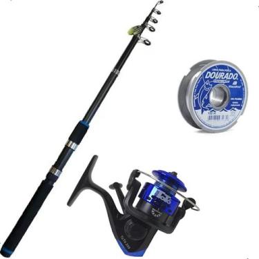 Imagem de Kit De Pesca 1 Vara Telescopica 1,70m + 1 Molinete 1 Linha - Summer