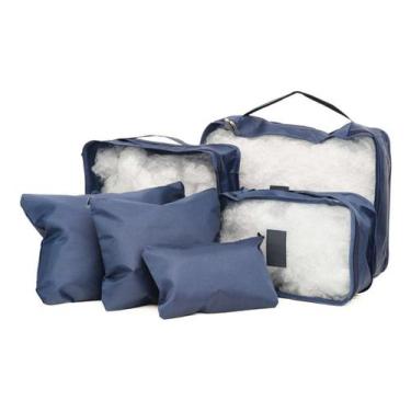 Imagem de Kit Organizador de Mala com 6 peças Wincy Ref.74001