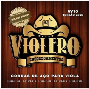 Imagem de Encordoamento violeiro aço 010