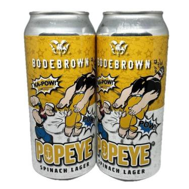 Imagem de 2 Cerveja Popeye Lançamento Germany Larger 473ml Puro Malte