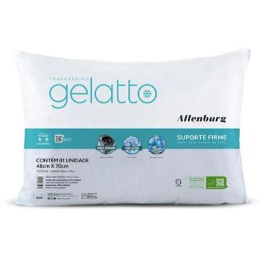 Imagem de Travesseiro Altenburg Gelatto 48x70, UN, Turquesa