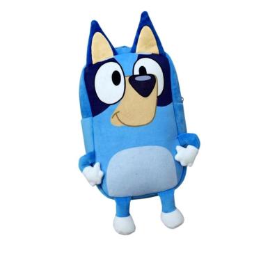 Imagem de Mochila Infantil Bluey De Pelucia Disney Escolar Passeio Top