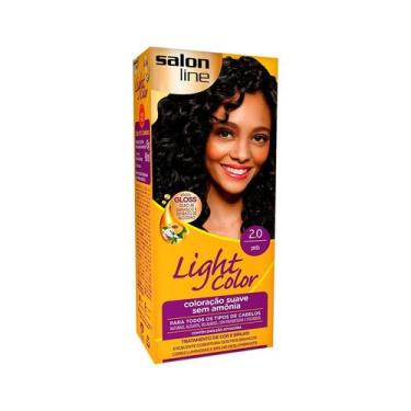 Imagem de Salon Line Tonalizante de Cabelo Light Color - 20 Preto