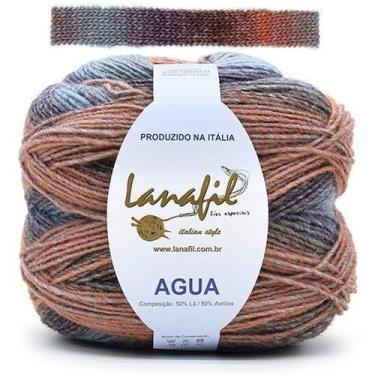 Imagem de Fio Água 200g - Filati Di.Vè - Lanafil, 60807 MESCLA LARANJA