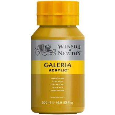 Imagem de Tinta Acrílica Galeria W&n Yellow Ochre 744 500ml - Winsor & Newton