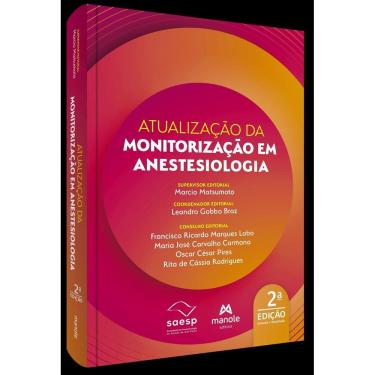 Imagem de Atualização da Monitorização Em Anestesiologia - 02Ed/24
