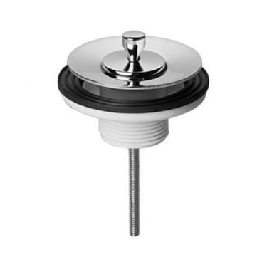 Imagem de Válvula saída água universal cromada com tampa metal - docol