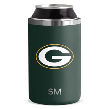 Imagem de Simple Modern NFL Green Bay Packers Cooler de lata isolado Ranger para latas padrão – cerveja, refrigerante, água brilhante e mais