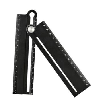 Imagem de Milageto Régua de ângulo de localização Régua para marcenaria 12 polegadas / 310 mm Medição de ângulo de parede Medidor de ângulo de localização de ângulo de