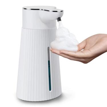 Imagem de Dispensador Saboneteira Automático Sensor Infravermelho Para Sabão Líquido/Alcool Gel (Branco)