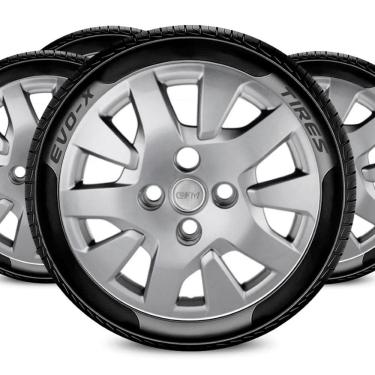 Imagem de Jogo Calota 4x100/4x108 Aro 14 Design Ka Compatível Ford