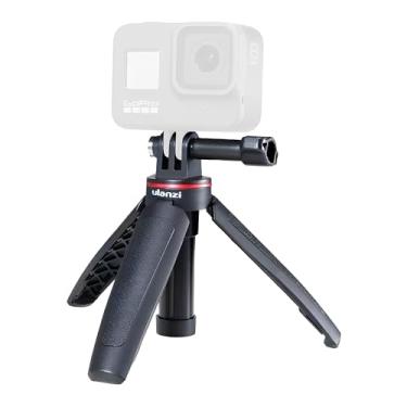 Imagem de Mini Tripé Ulanzi MT-09 Extensível 25cm, Portátil Design Compacto e Leve, Compatível com GoPro e Câmeras de Ação, Conversível em Bastão de Selfie, Estrutura Resistente para Vlogging e Viagens