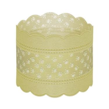 Imagem de 10m Fita Aramada Patinhas Coelhinhos PET Páscoa 4cm x 10m - Fitas e Fe
