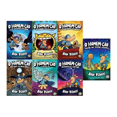 Imagem de Kit Homem-cão Vol 4 Ao 10 - Cia das letrinhas