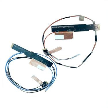 Imagem de ZAHARA Cabo de substituição de antena WiFi WLAN+WiFi para Leovo ThinkPad L15 20U3 20U4 20U7 20U8 L15 Gen 2 20X3 20X4 20X7 20X8 GL5A0 5A30Z88144 5A30S73629 DC333629 001ME0 0 DC33001ME10
