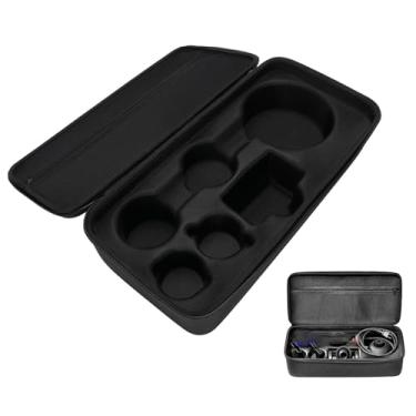 Imagem de Caixa de Transporte Rígido para HD08 HD15 HD16 Secador de Cabelo e Acessórios, Eva Nylon Saco de Armazenamento de Caixa de Viagem Rígida para Secador de Cabelo, Ranhuras de Corte