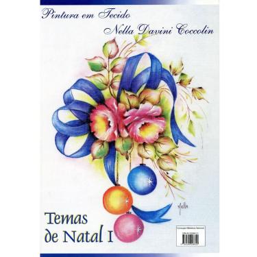 Imagem de Revista Pintura em Tecido Nella Davini Coccolin - Temas de Natal 1