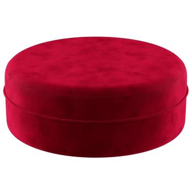Imagem de Puff Soho Vermelho 82 cm