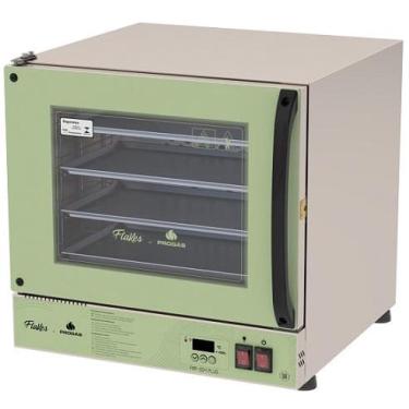 Imagem de Linha Collab Progás e Braesi e Flakes - Forno Turbo Elétrico PRP-004 plus Verde Flakes 220v - Progás