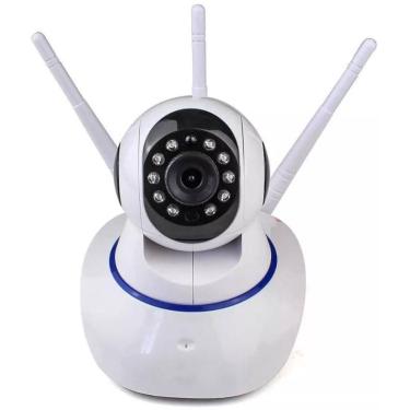 Imagem de Ip Camera Wifi Com 3 Antenas Onvif HD P2p 360