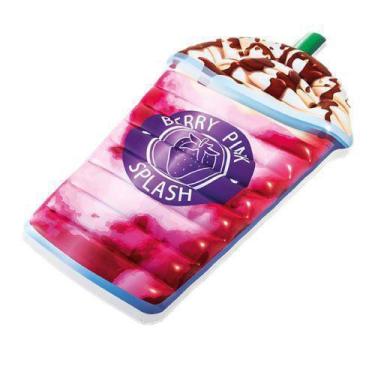 Imagem de Boia Colchão Bronzeador Milk Shake Inflável Piscina Intex 5877