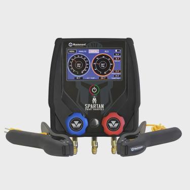 Imagem de Manifold Digital De 2 Vias 3 Mangueiras 150cm Com Bluetooth Mastercool Spartan 99926-Bt2