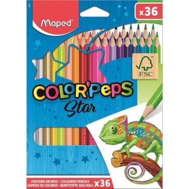 Imagem de Lápis de Cor Colorpeps com 36 Cores - Maped