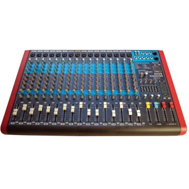 Imagem de Mesa De Som 16 Canais 4 Aux Efx Rec Usb Bt Ms16.4 Soundvoice