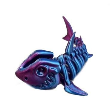 Imagem de EXQDYNM Brinquedos de animais impressos em 3D para adultos com autismo TDAH articulados mistério animais colecionáveis